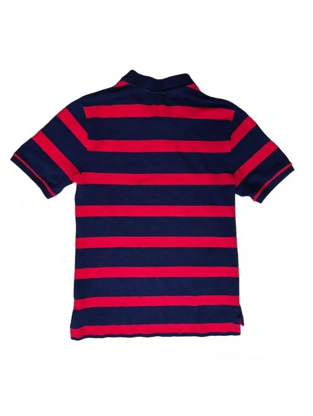 Polo Ralph Lauren Boys polo shirt navy blue red horizontal stripes size 18 20 XL